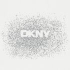 تيشيرت بنات بالشعار باللون الأبيض والفضي, 2, hi-res