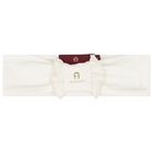 Baby Girls Ivory & Gold Logo Babygrow Gift Set, 1, hi-res