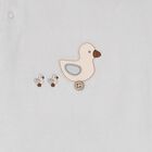 White & Grey Babygrows ( 2-Pack ), 1, hi-res