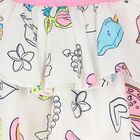 Girls White Skirt, 1, hi-res