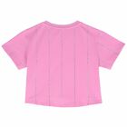 Girls Pink Embellished T-Shirt, 1, hi-res