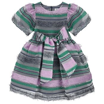 Girls Multi-Colored Dress