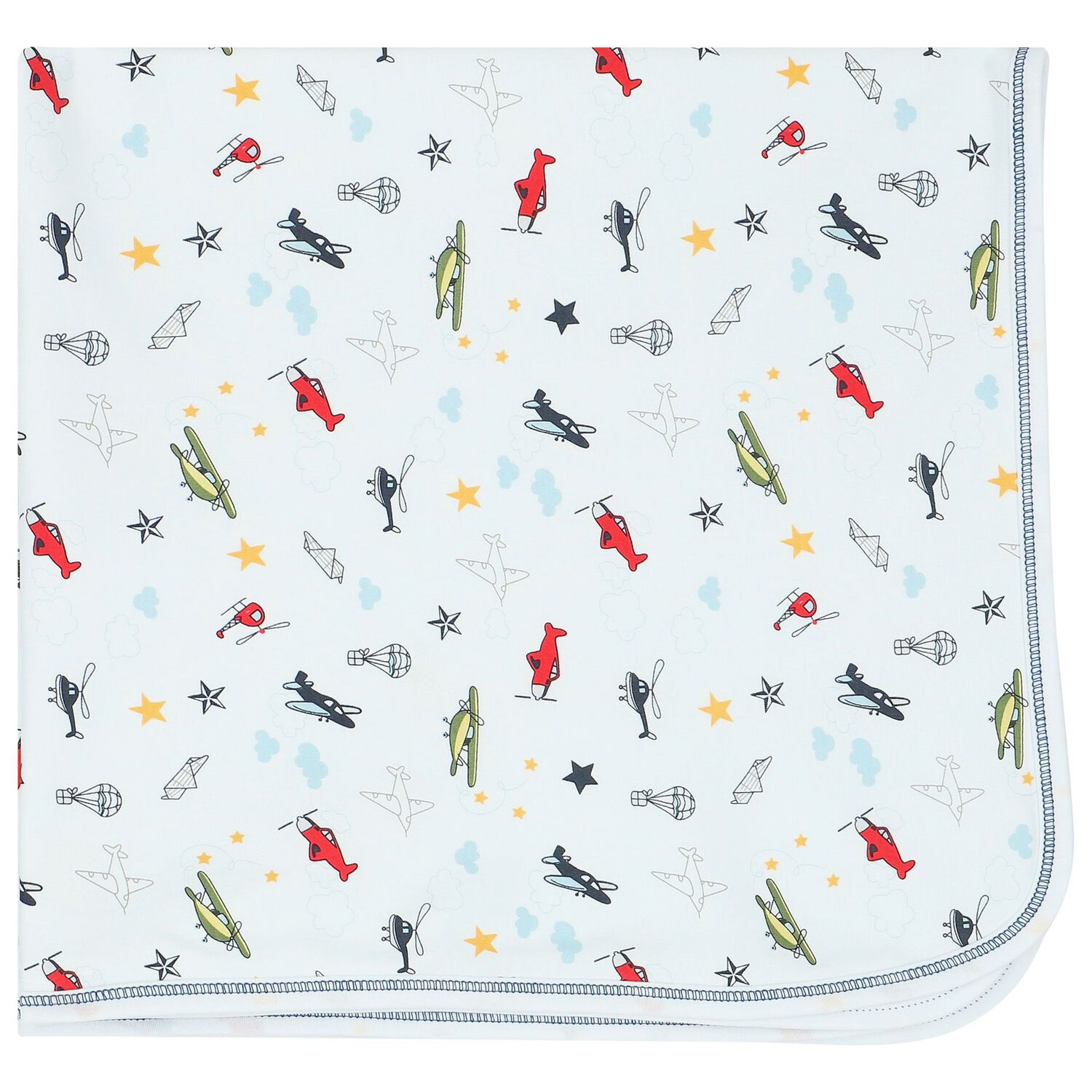 Baby Boys White Airplane Babygrow Gift Set, 1, hi-res