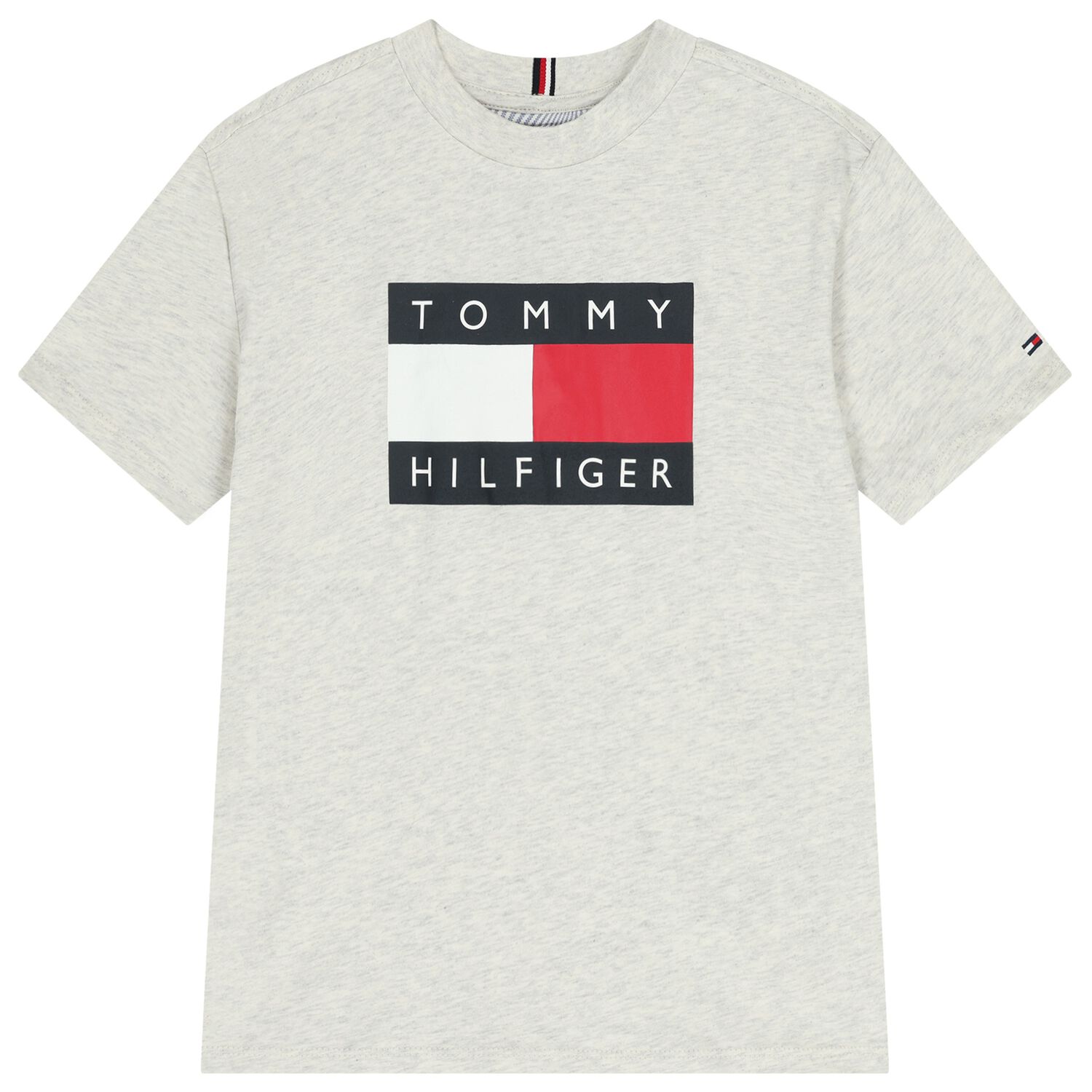 Boys Grey Logo T-Shirt, 2, hi-res