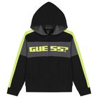 توب أولاد بسحاب بالشعار باللون الأسود, 1, hi-res