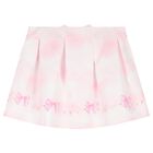 Girls White & Pink Balloon Skirt Set, 1, hi-res