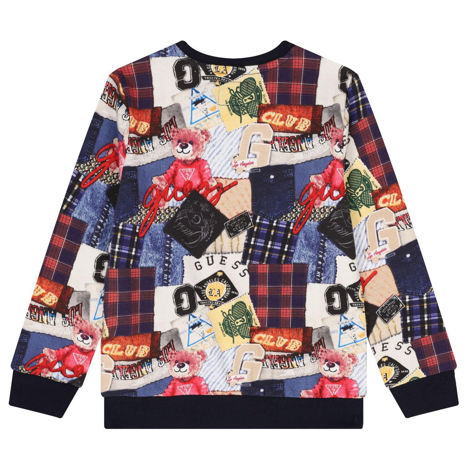 Boys Multi-Coloured Logo Sweatshirt, 1, hi-res image number null