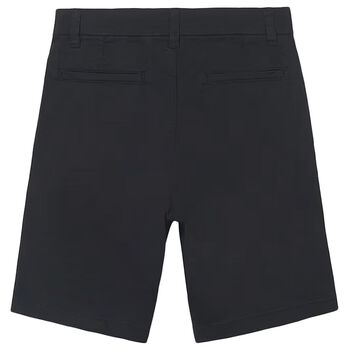 Boys Black Chino Shorts