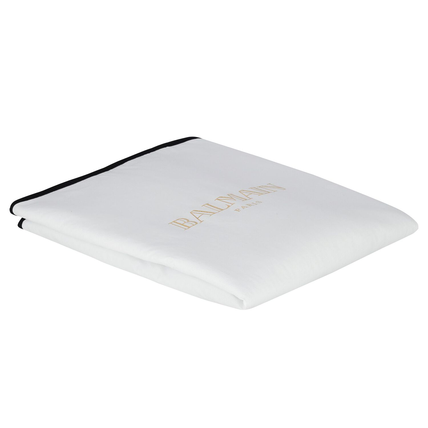 White Logo Baby Blanket, 1, hi-res