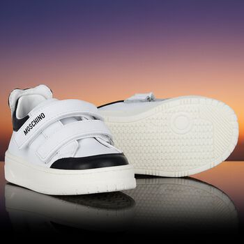 حذاء رياضى تيدى بير باللون الابيض والاسود 