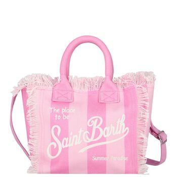 Girls Pink Logo Tote Bag
