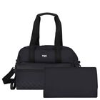 Black Logo Baby Changing Bag, 1, hi-res