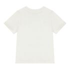 Baby Boys White Polo Bear T-Shirt, 1, hi-res
