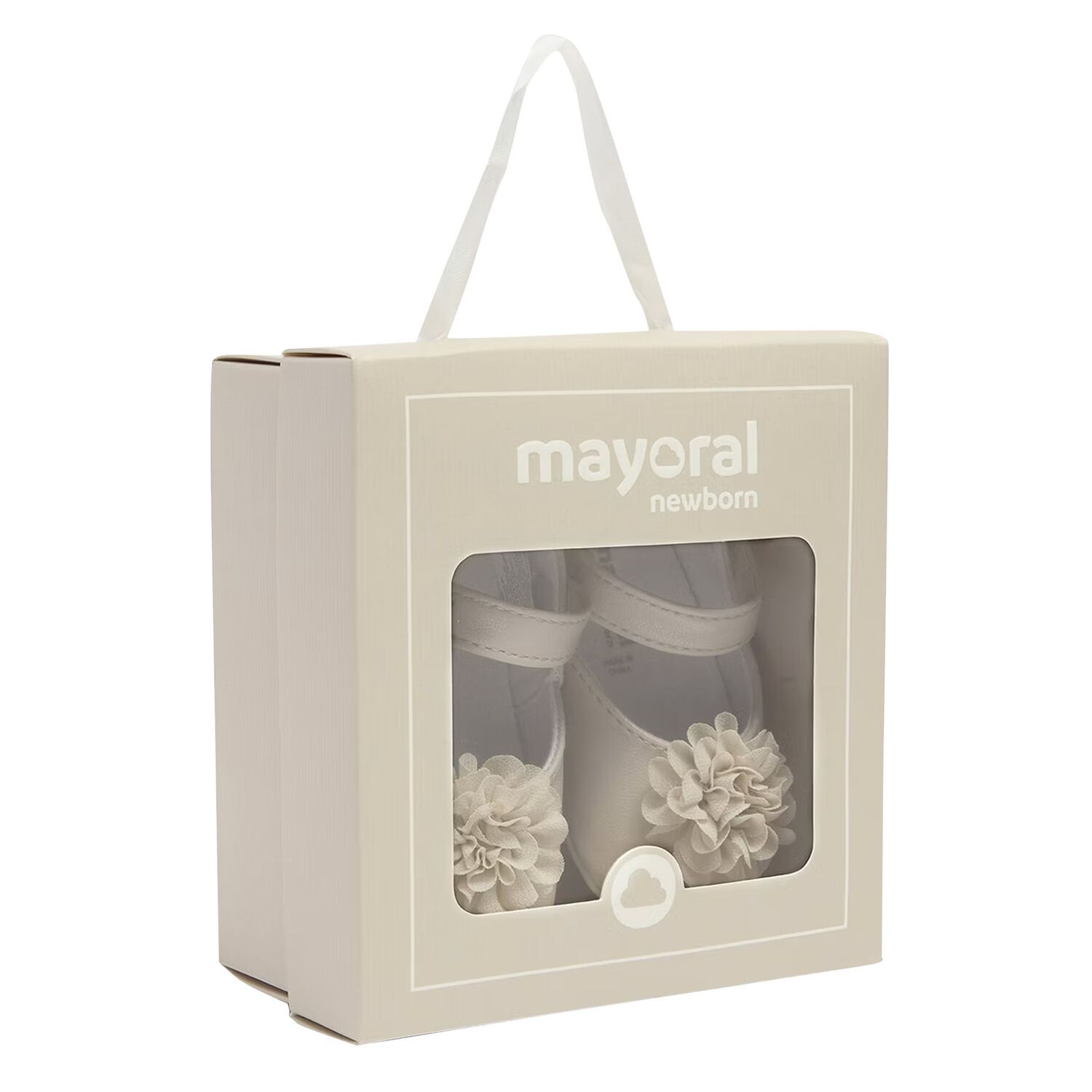 Baby Girls Ivory Pre Walker Shoes, 4, hi-res image number null