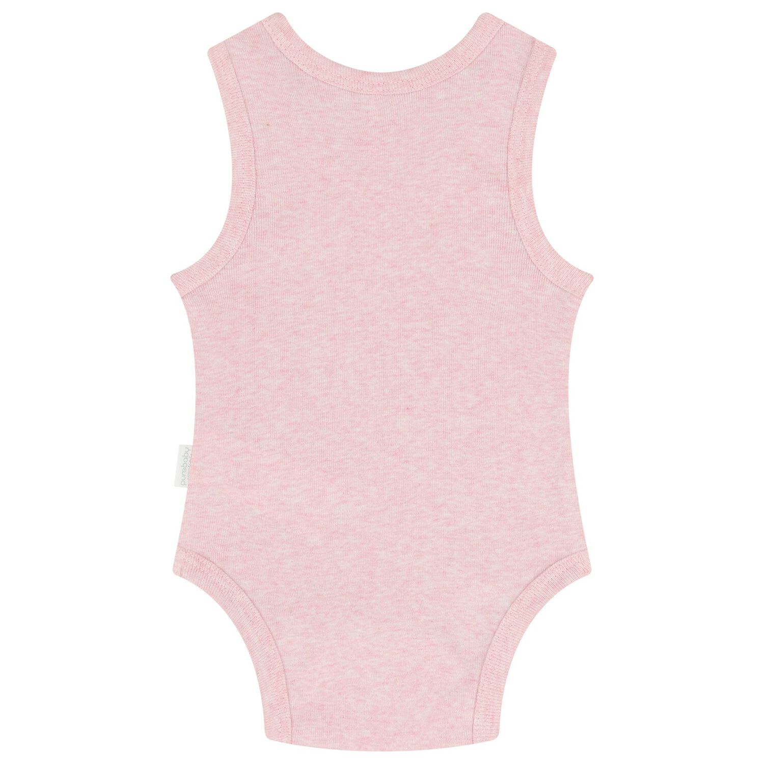Baby Girls Pink & White Bodysuits ( 2-Pack ), 2, hi-res