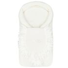 Baby Girls Ivory Swan Nest, 1, hi-res