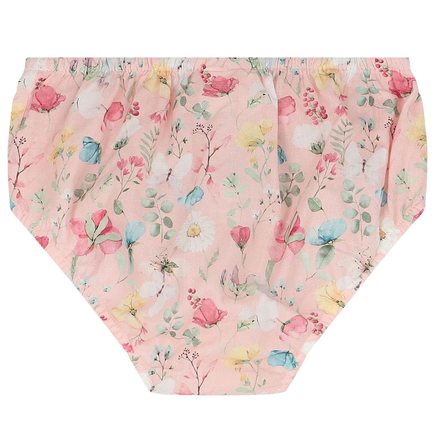 Baby Girls Pink Floral Dress Set, 1, hi-res