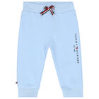 Baby Boys Blue Logo Tracksuit, 3, hi-res