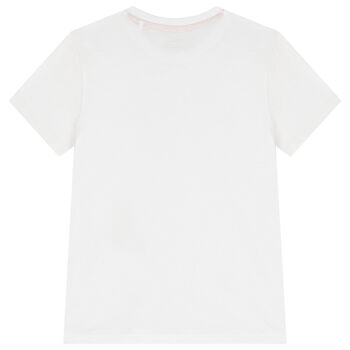 Boys White Logo T-Shirt