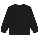 Boys Black Ikonik Logo Sweatshirt, 1, hi-res