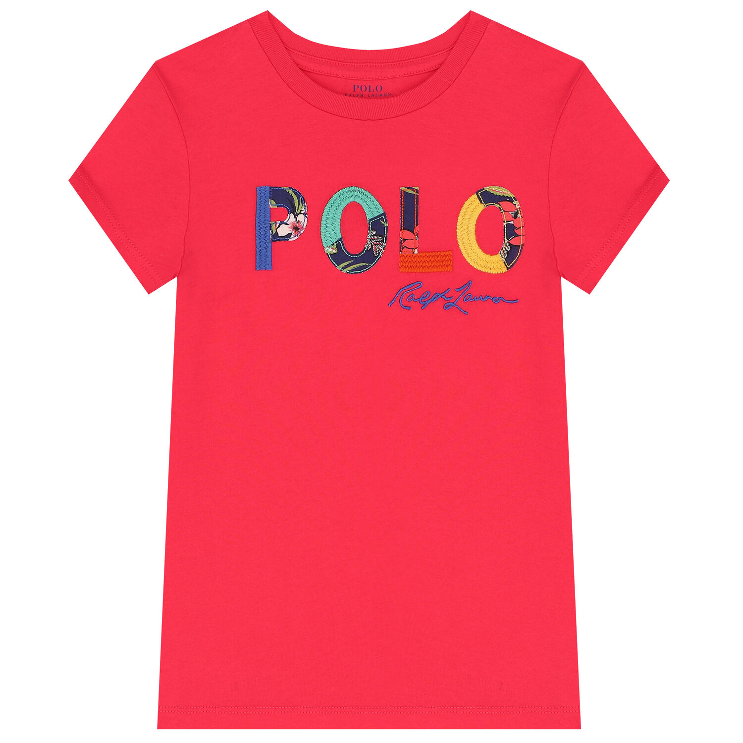 Girls Pink Logo T-Shirt, 1, hi-res image number null