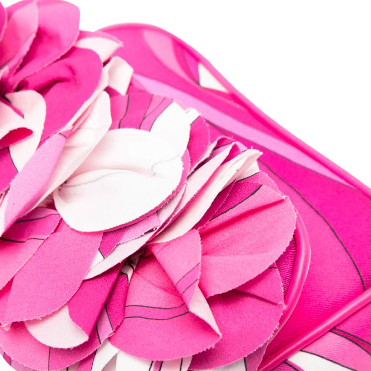 Girls Pink & Purple Ruffled Handbag, 1, hi-res