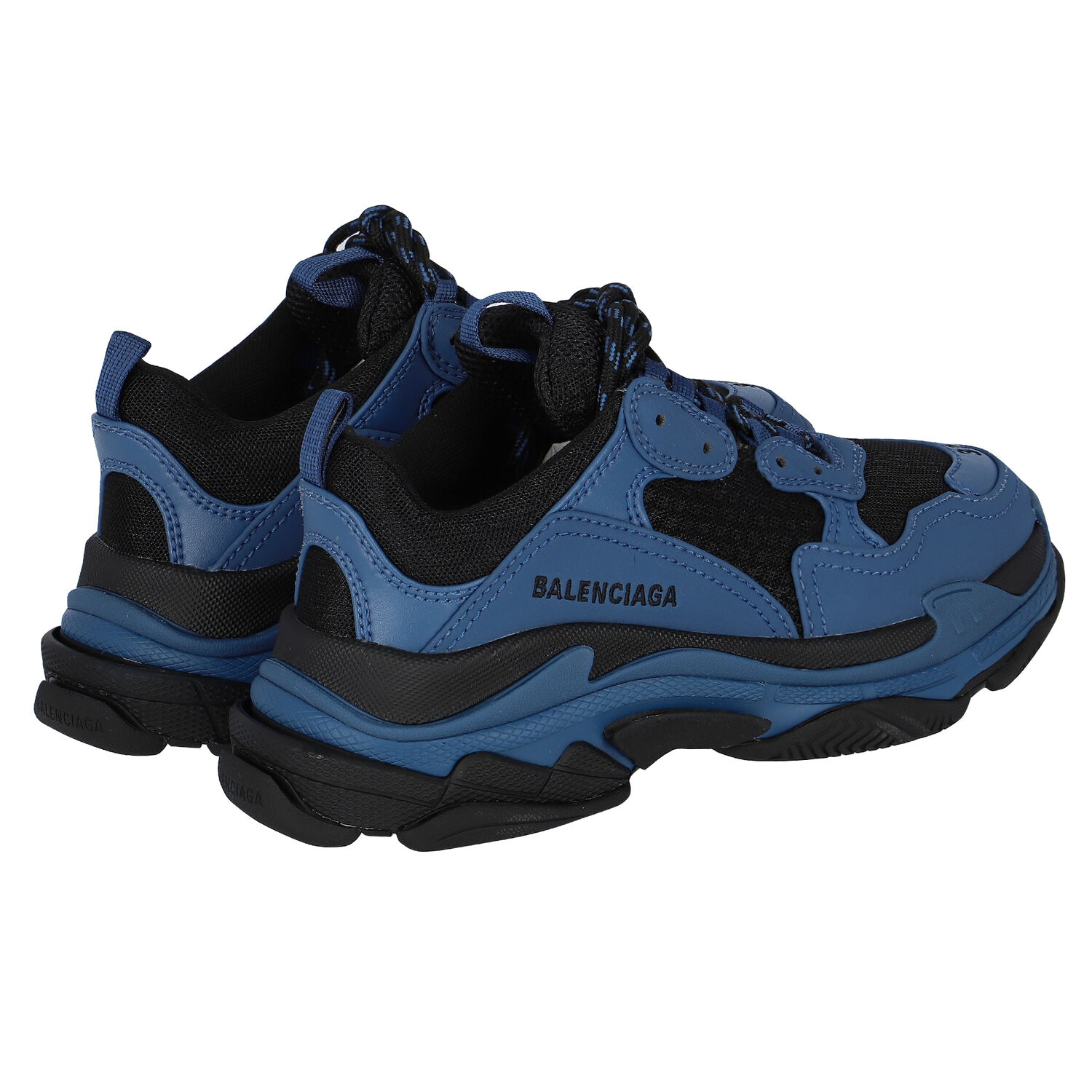 حذاء رياضي باللون الأسود والأزرق, 1, hi-res image number null