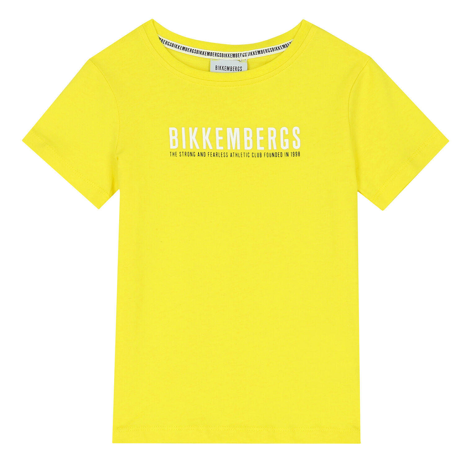 طقم شورت بالشعار باللون الأصفر والأسود للأولاد, 1, hi-res