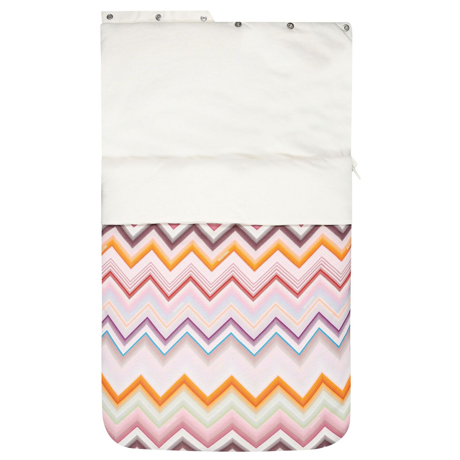 Multi-Coloured Zig Zag Baby Nest, 1, hi-res