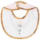 طقم هدية مدس للبنات بطبعة الخريطة باللون الأبيض و الوردى, 1, hi-res