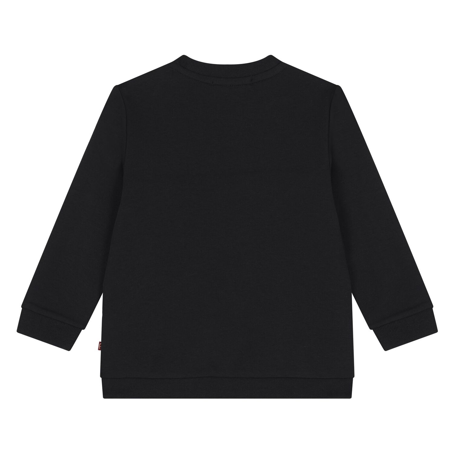 Younger Boys Black & White Logo Sweatshirt, 1, hi-res