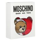 Red Teddy Bear Logo Long Sleeve Top, 2, hi-res