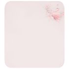 Baby Girls Pink Swan Blanket Set, 1, hi-res