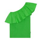 Girls Green Ruffle Rebecca Top, 3, hi-res