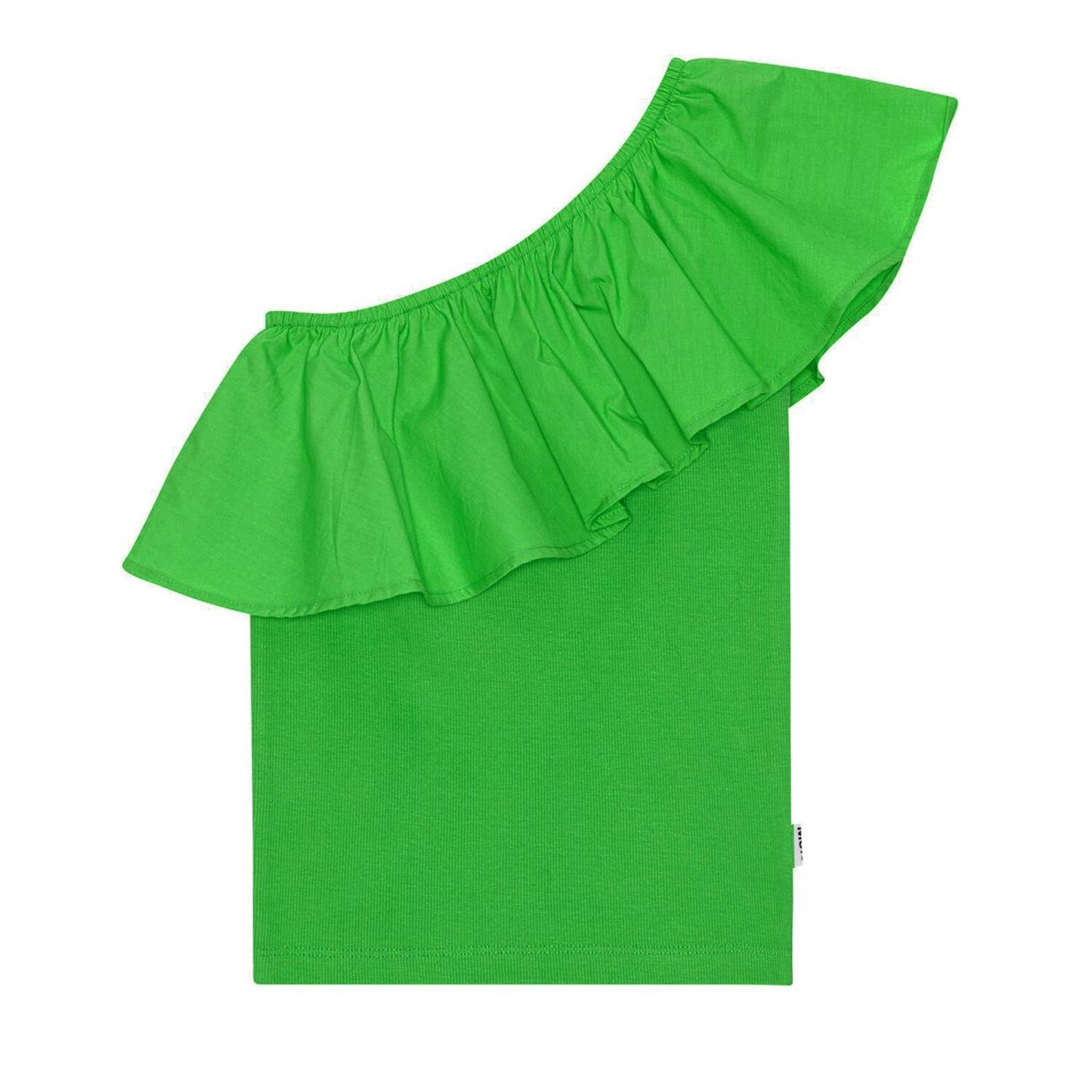 Girls Green Ruffle Rebecca Top, 3, hi-res