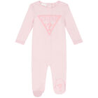 أفرول بنات بالشعار باللون الوردي, 2, hi-res