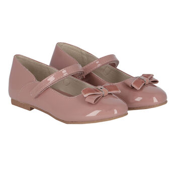 Girls Pink Ballerina Shoes