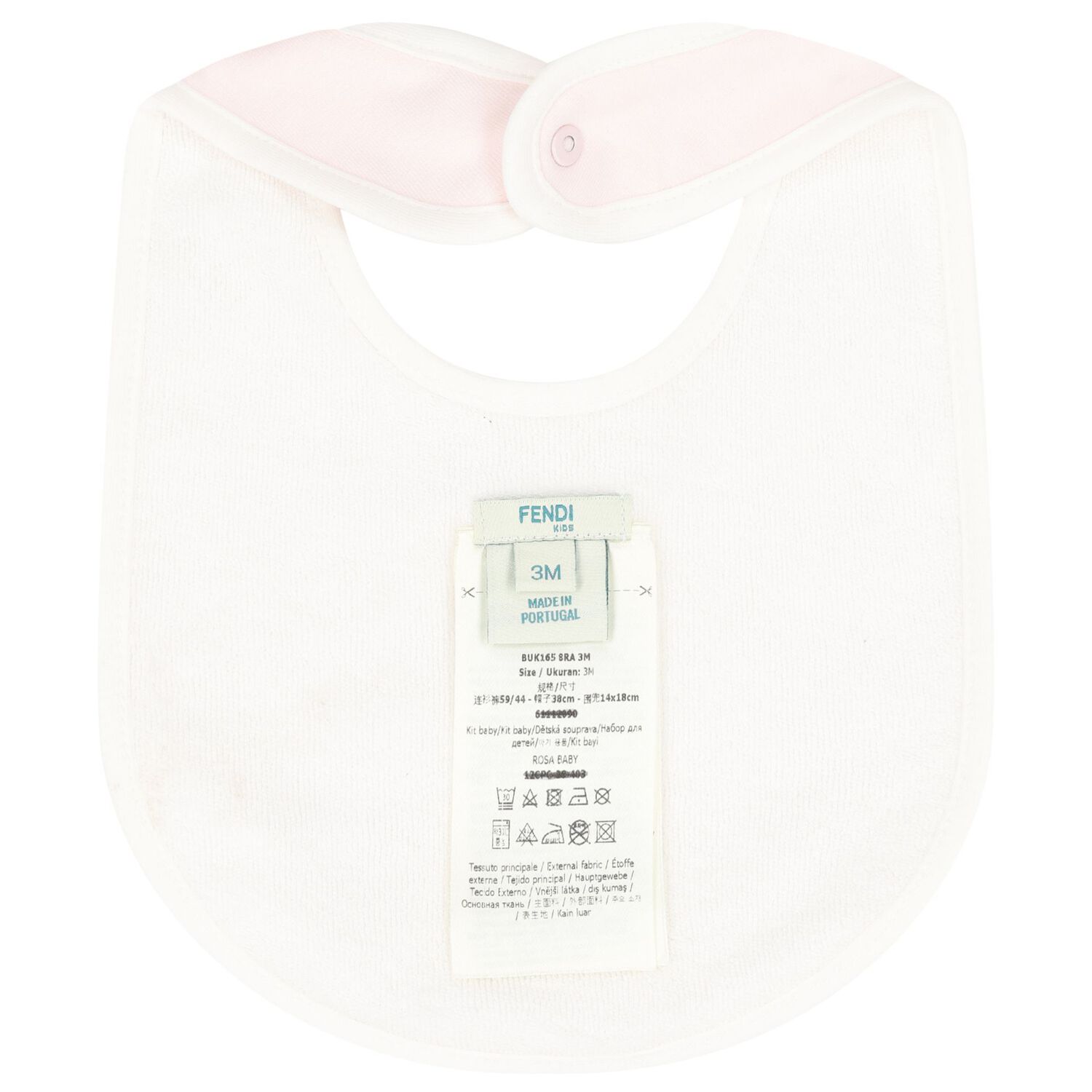 Baby Girls Pink & White Babygrow Gift Set, 2, hi-res