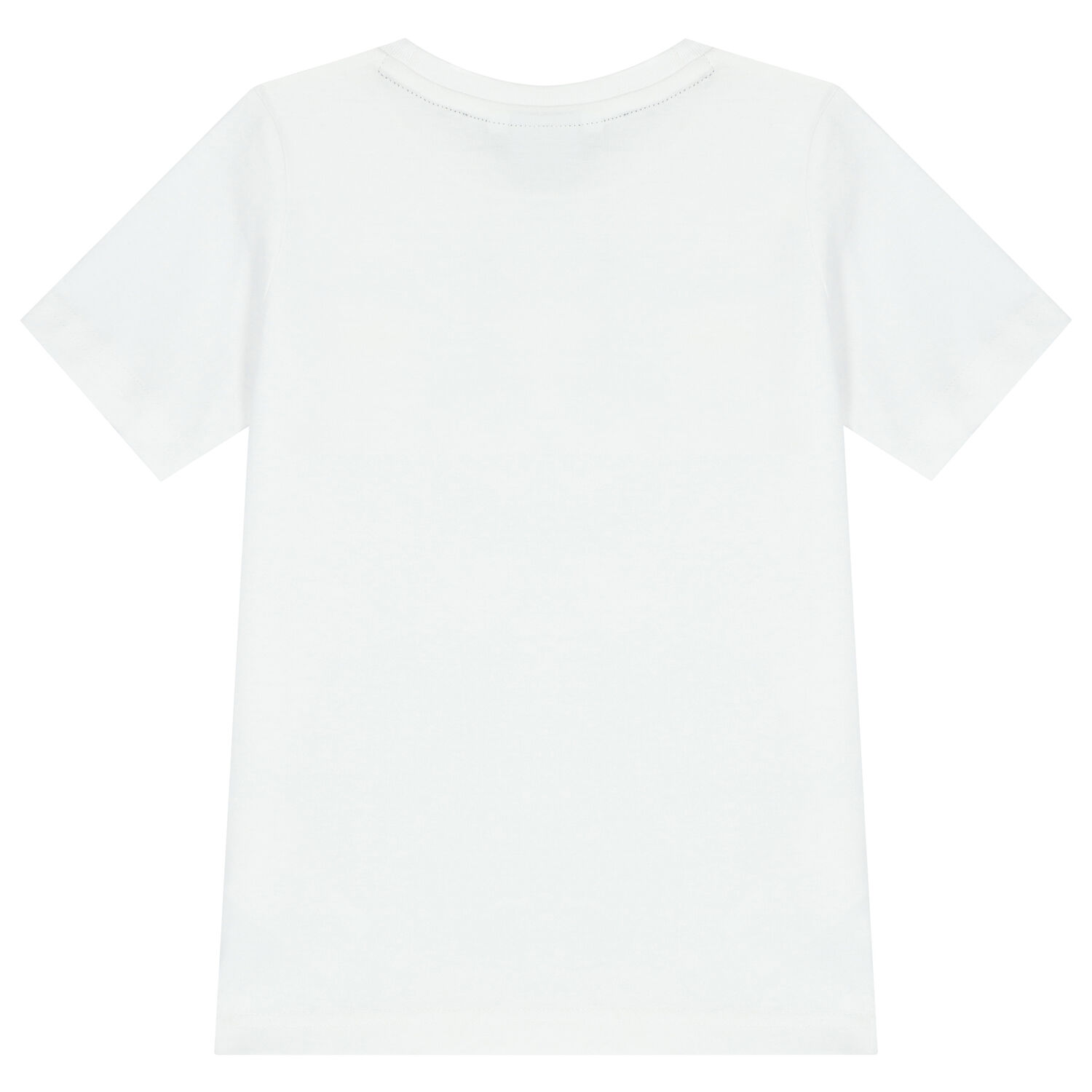 Boys White Logo T-Shirt, 2, hi-res image number null