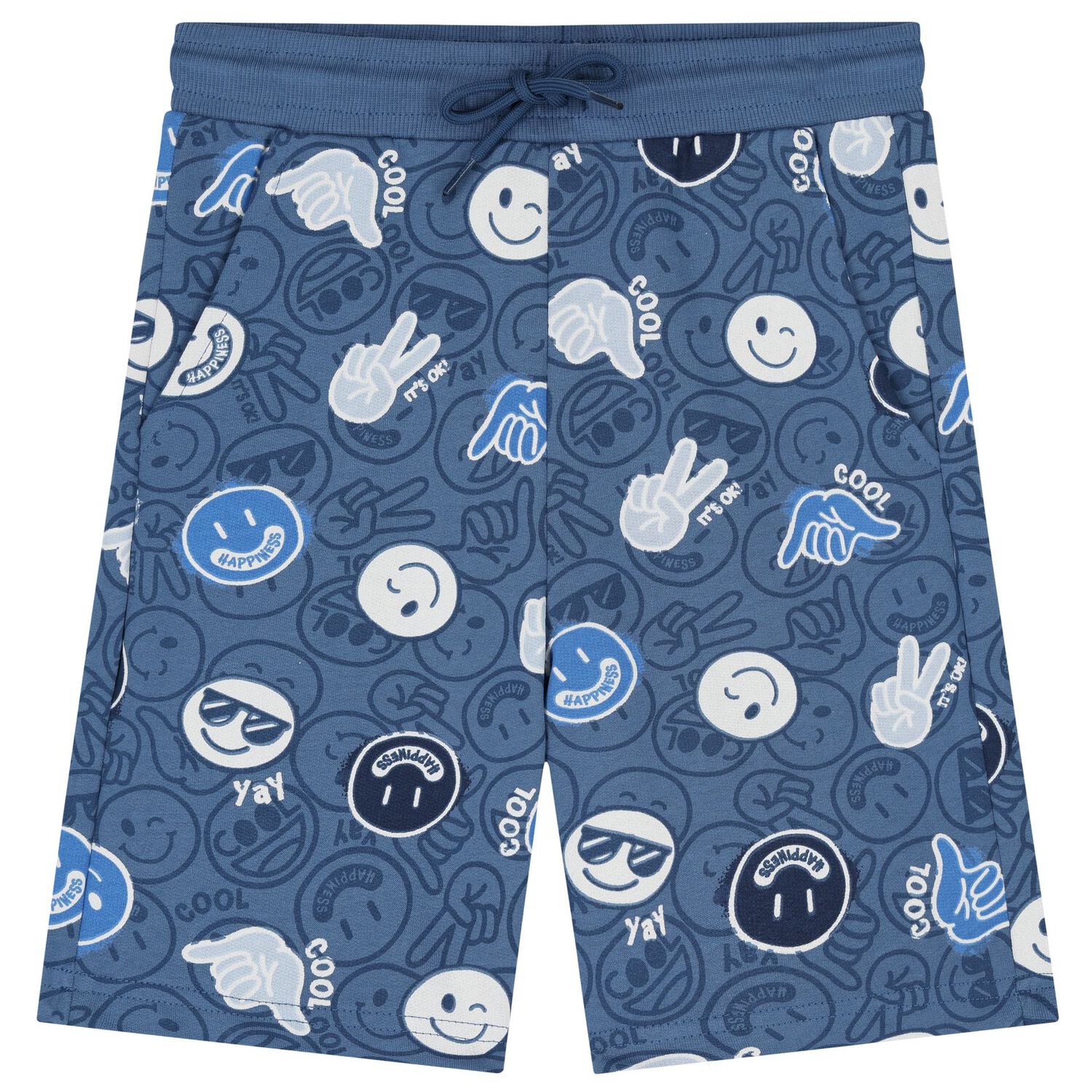 Boys Green & Blue Shorts Set, 2, hi-res image number null