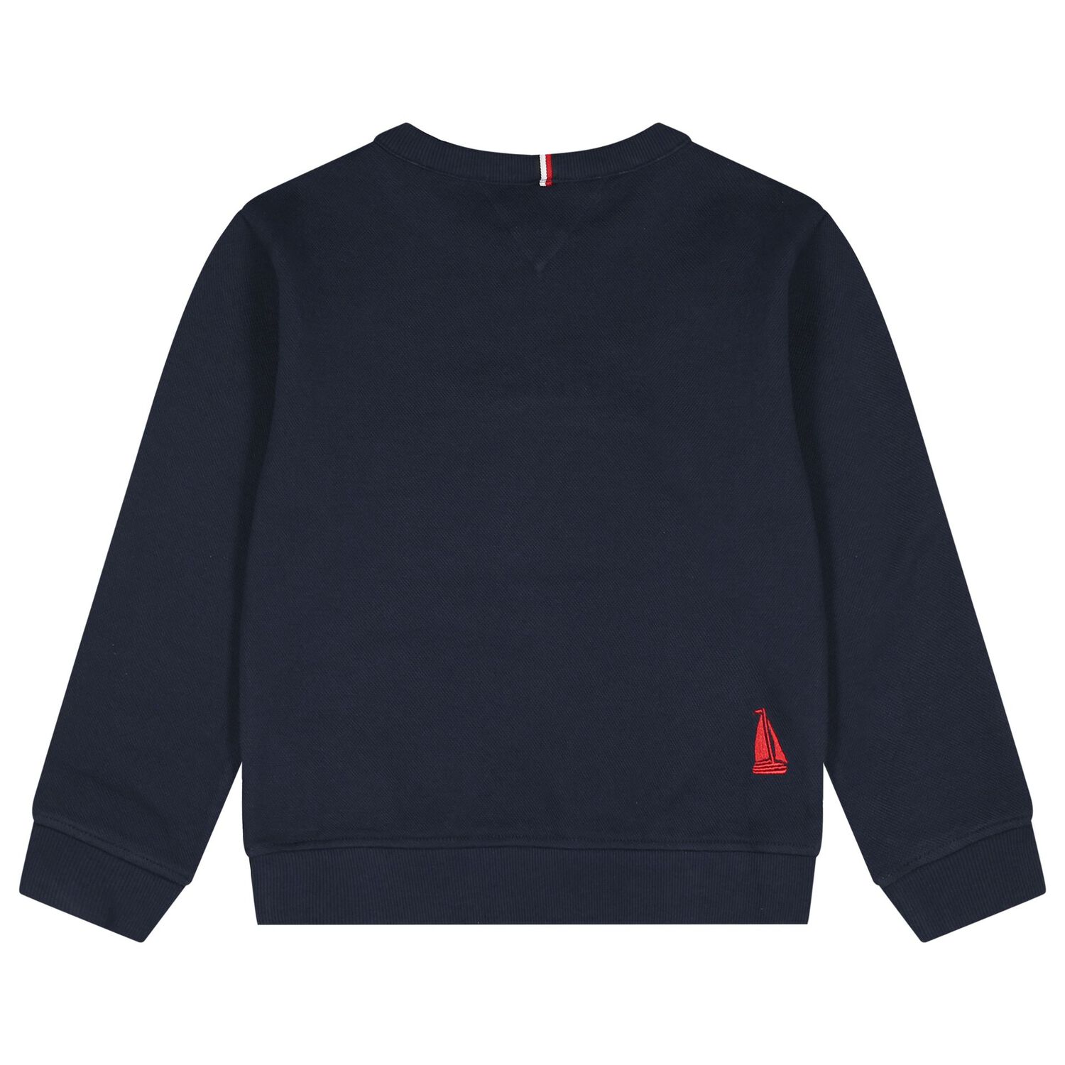 Boys Navy Blue Logo Sweatshirt, 1, hi-res