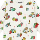 سويتشيرت بشعار تيدي باللون العاجي , 1, hi-res