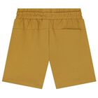 Boys White & Yellow Turtle Shorts Set, 4, hi-res