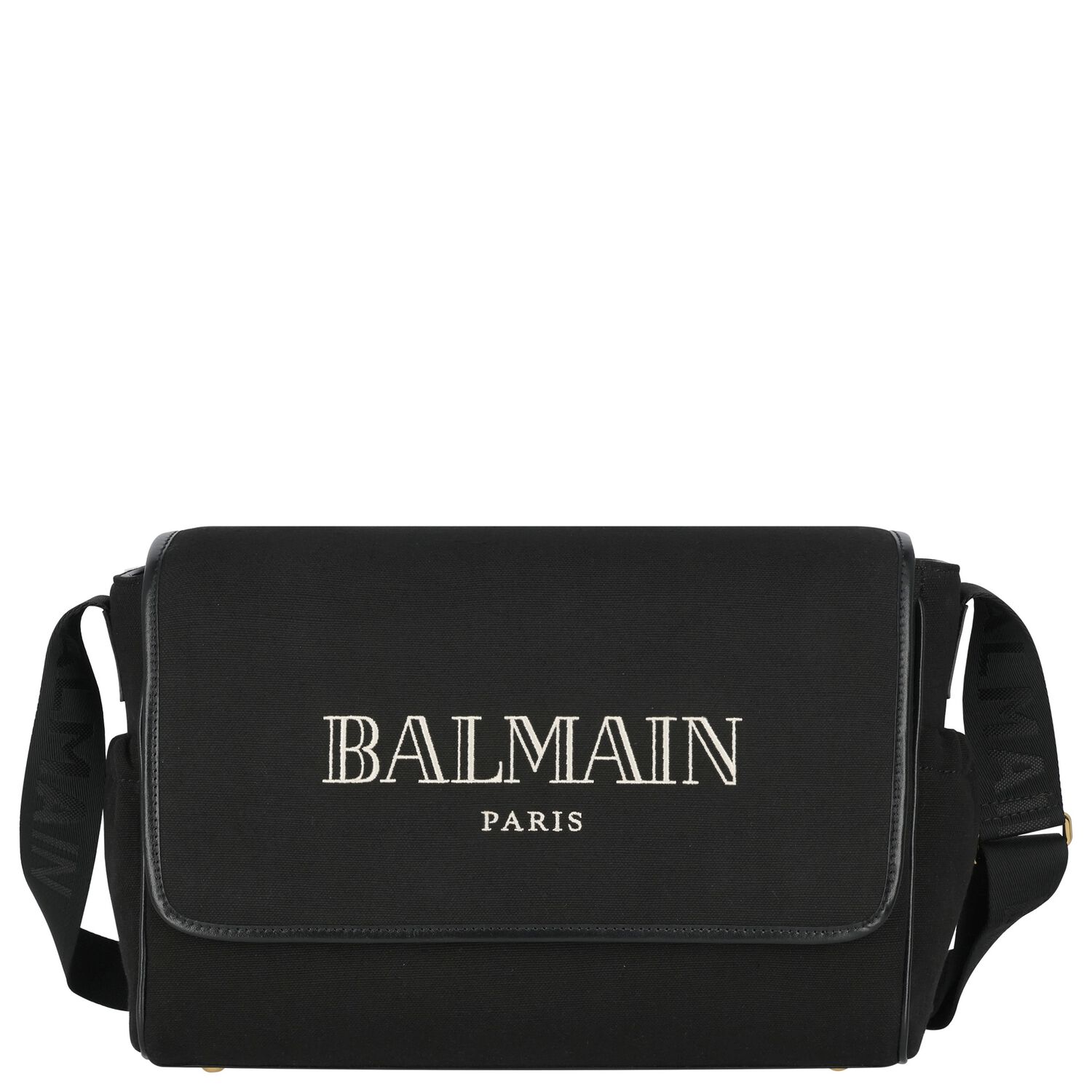 Black Logo Baby Changing Bag, 2, hi-res