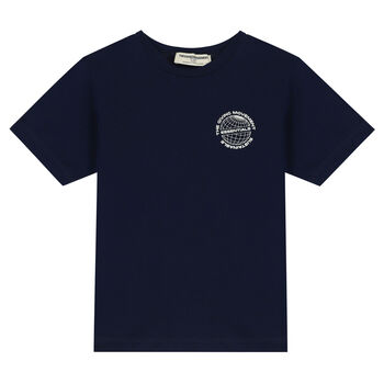 Navy Blue Logo T-Shirt
