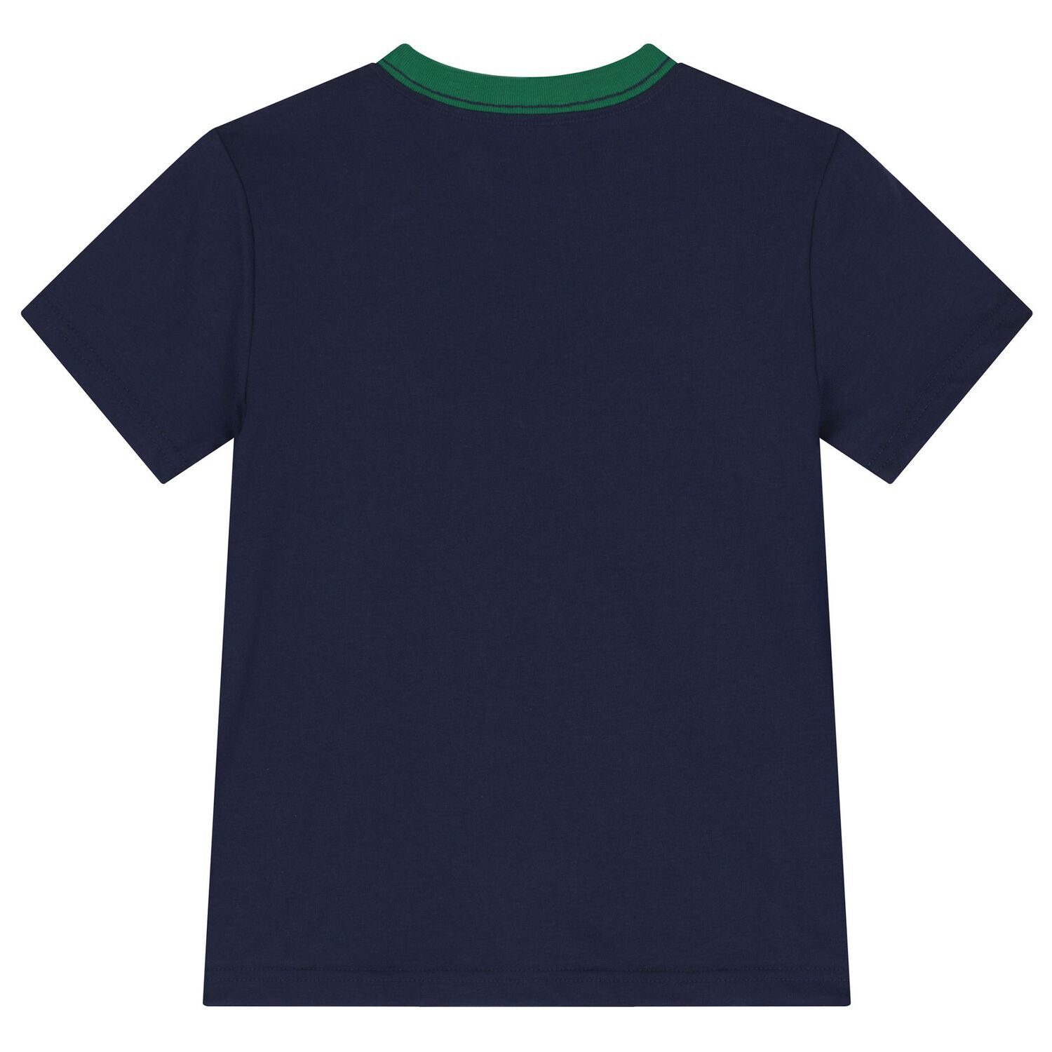 Boys Navy Blue Logo T-Shirt, 1, hi-res