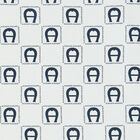 بطانية بالشعار باللون الأبيض والأزرق, 3, hi-res