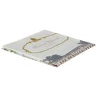 بطانية قماط بطبعة قصر فرساى باللون العاجى للأطفال , 1, hi-res