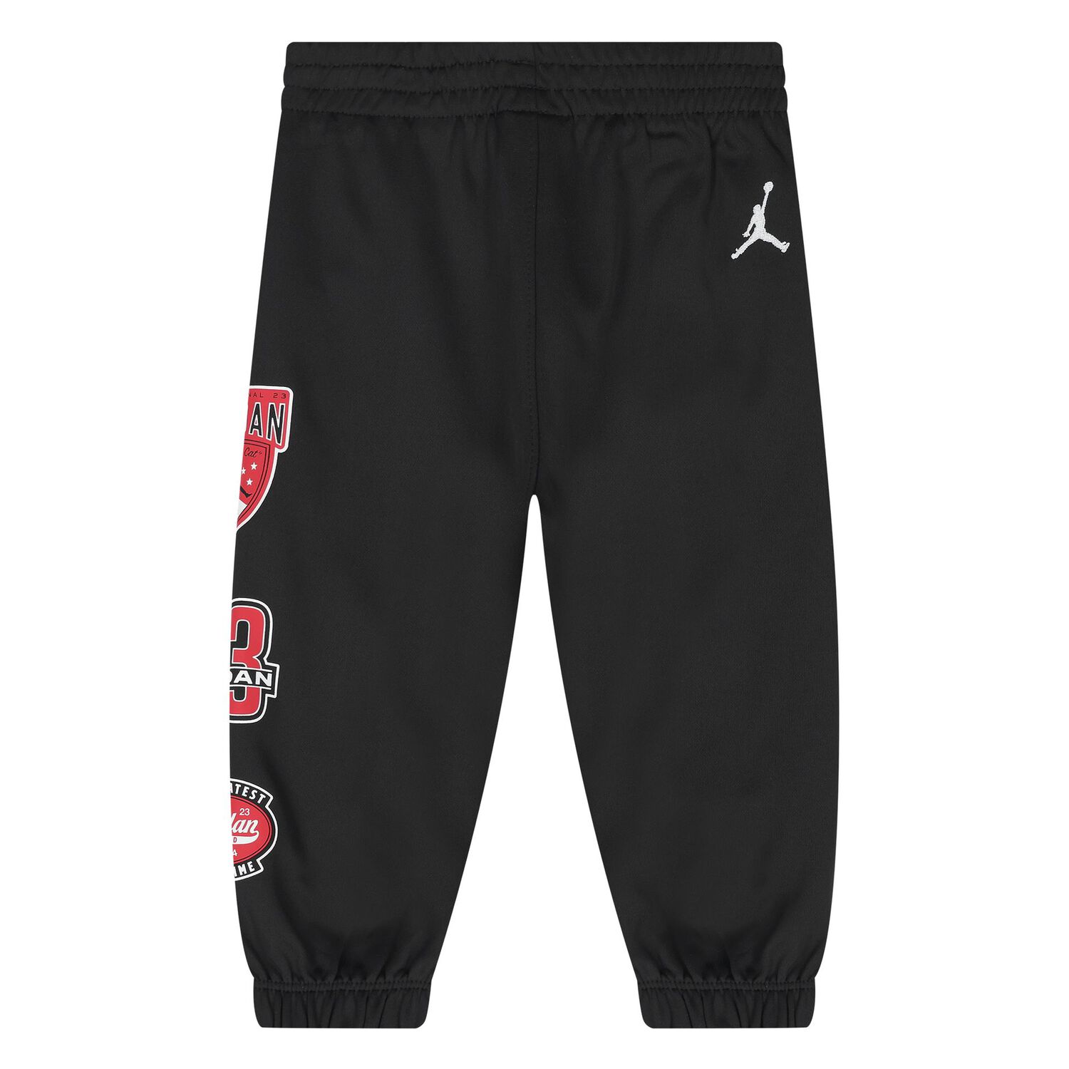 Younger Boys Black Jordan Logo Tracksuit, 1, hi-res