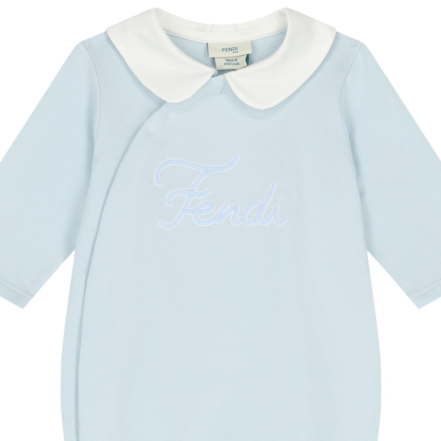 Baby Boys Blue Logo Babygrow Gift Set, 2, hi-res image number null